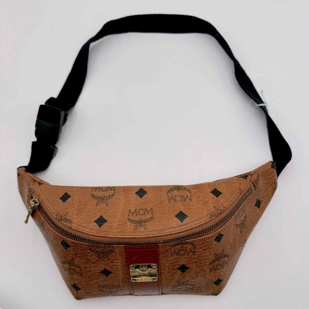 MCM-Authentic-Vintage Fanny Pack / Bumbag / sling bag / Crossbody with COA